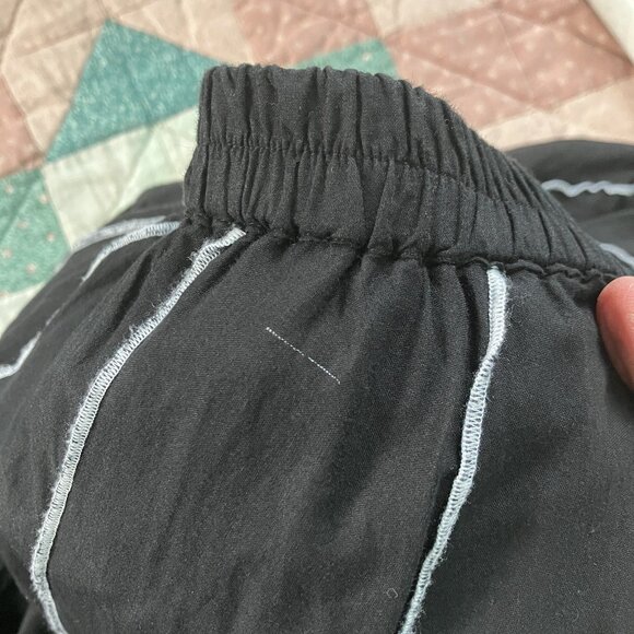 Y2K Miss Nikky Maxi Skirt Womens XL Black Tiered Flared Whimsigoth 2000s - Picture 10 of 10